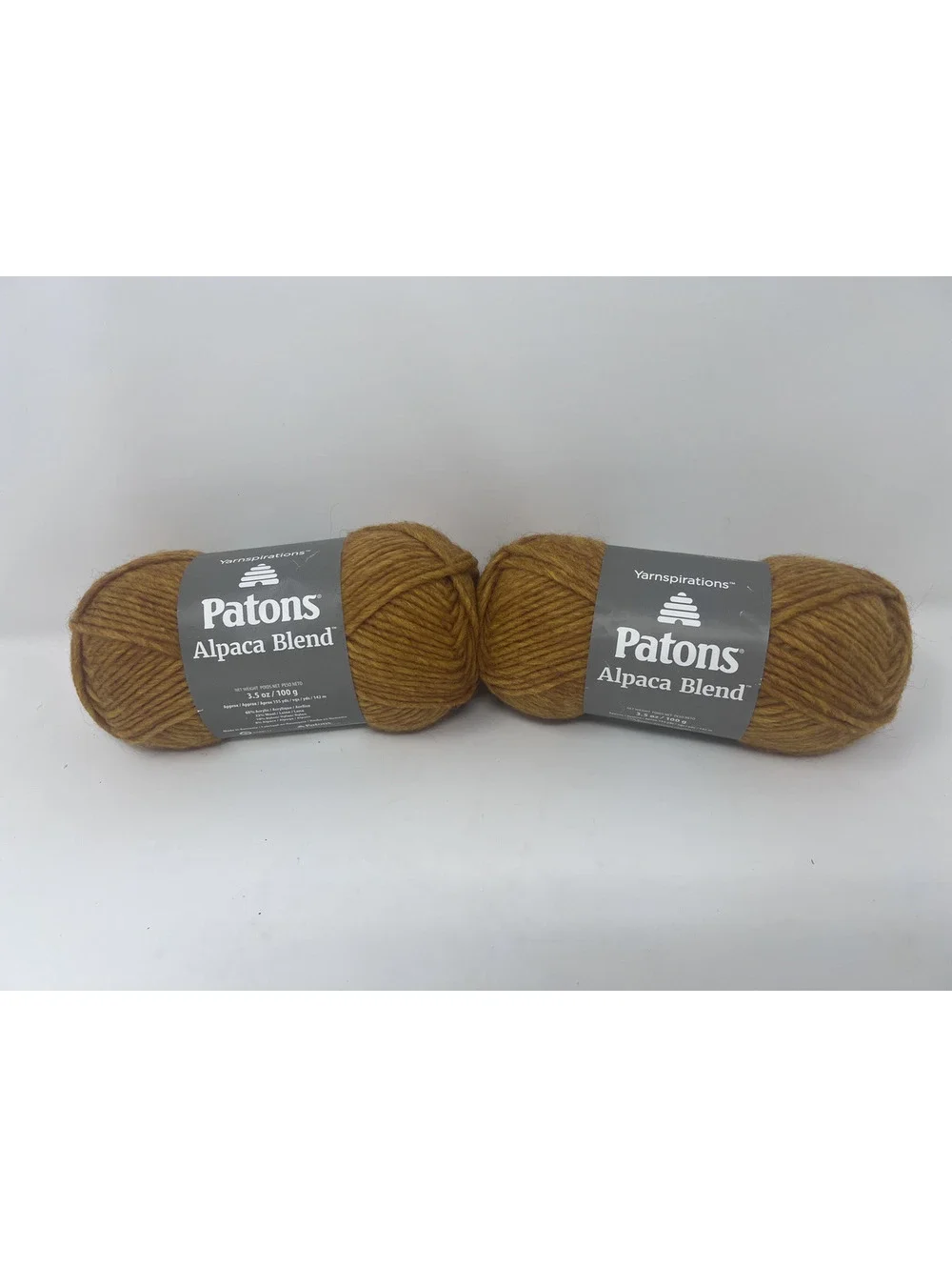 Patons Alpaca Blend Yarn 3.5 oz / 100 g - Mustard Gold